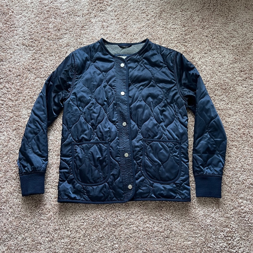 Navy Lightweight Jacket Abercrombie & Fitch- Medium